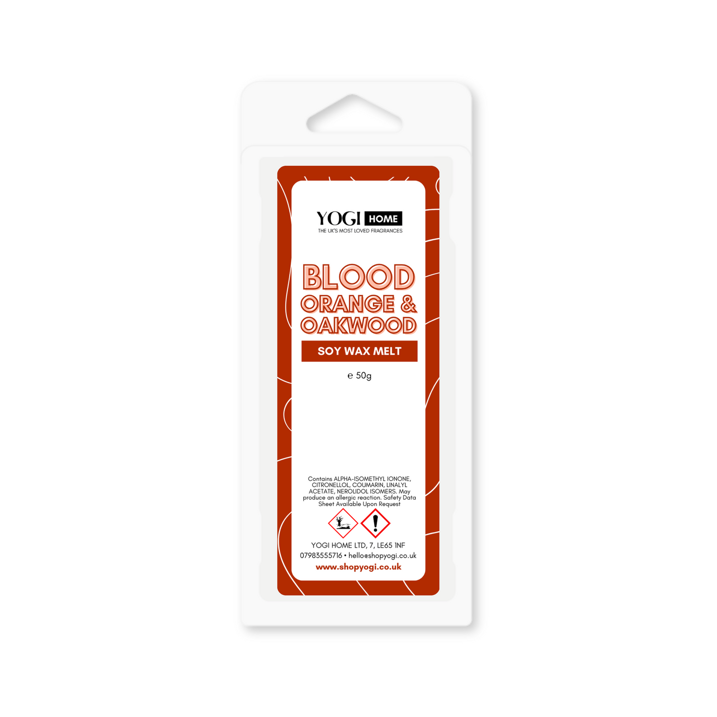 Blood Orange & Oakwood Wax Melt