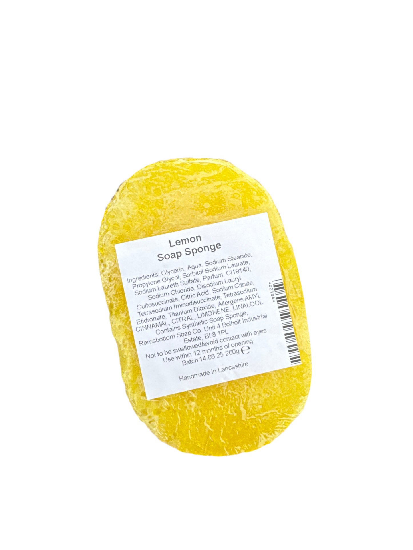 Lemon Soap Sponge