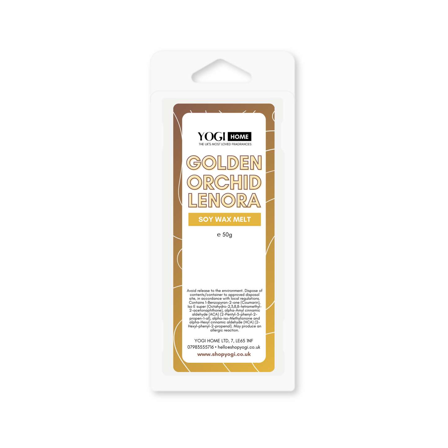 Golden Orchid Lenora Wax Melt