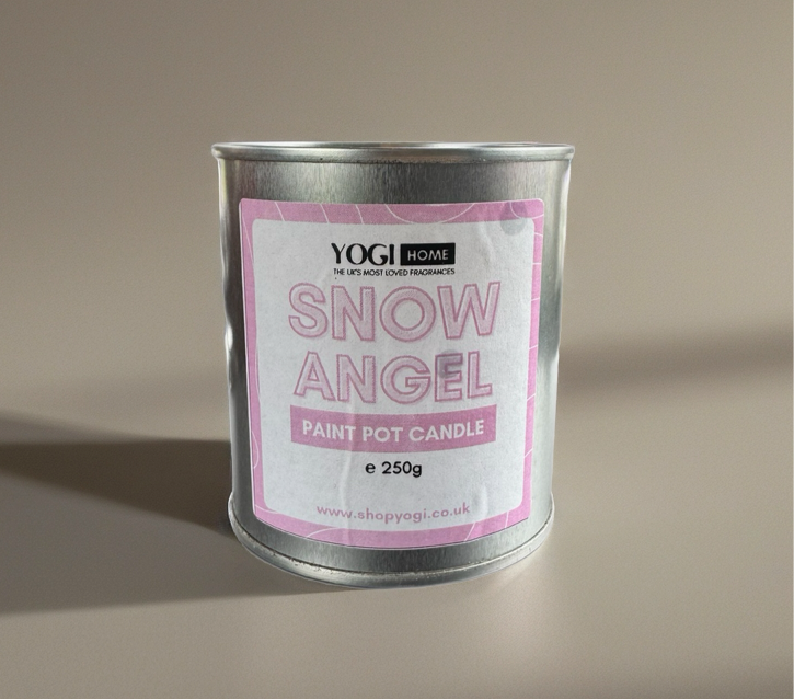 Snow Angel Paint Pot Candle
