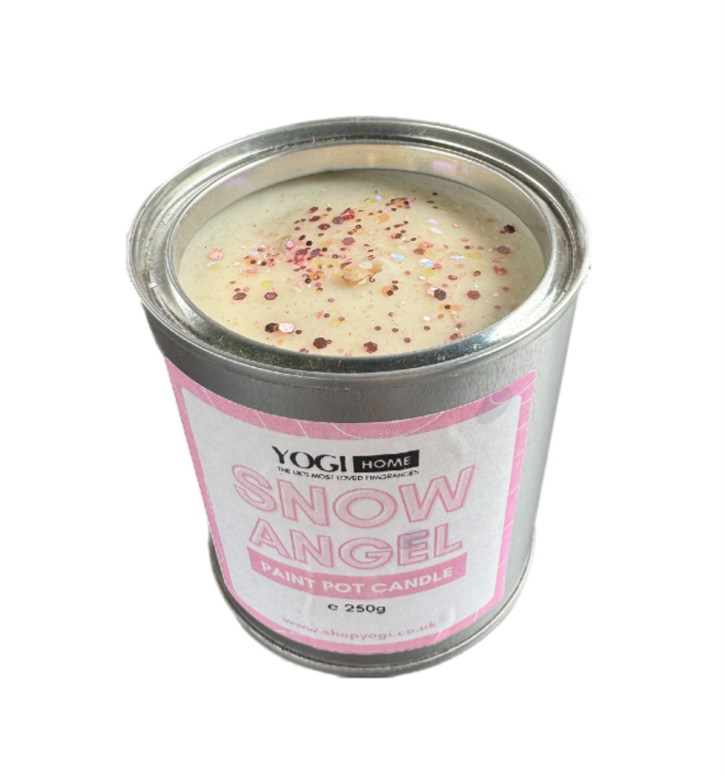 Snow Angel Paint Pot Candle