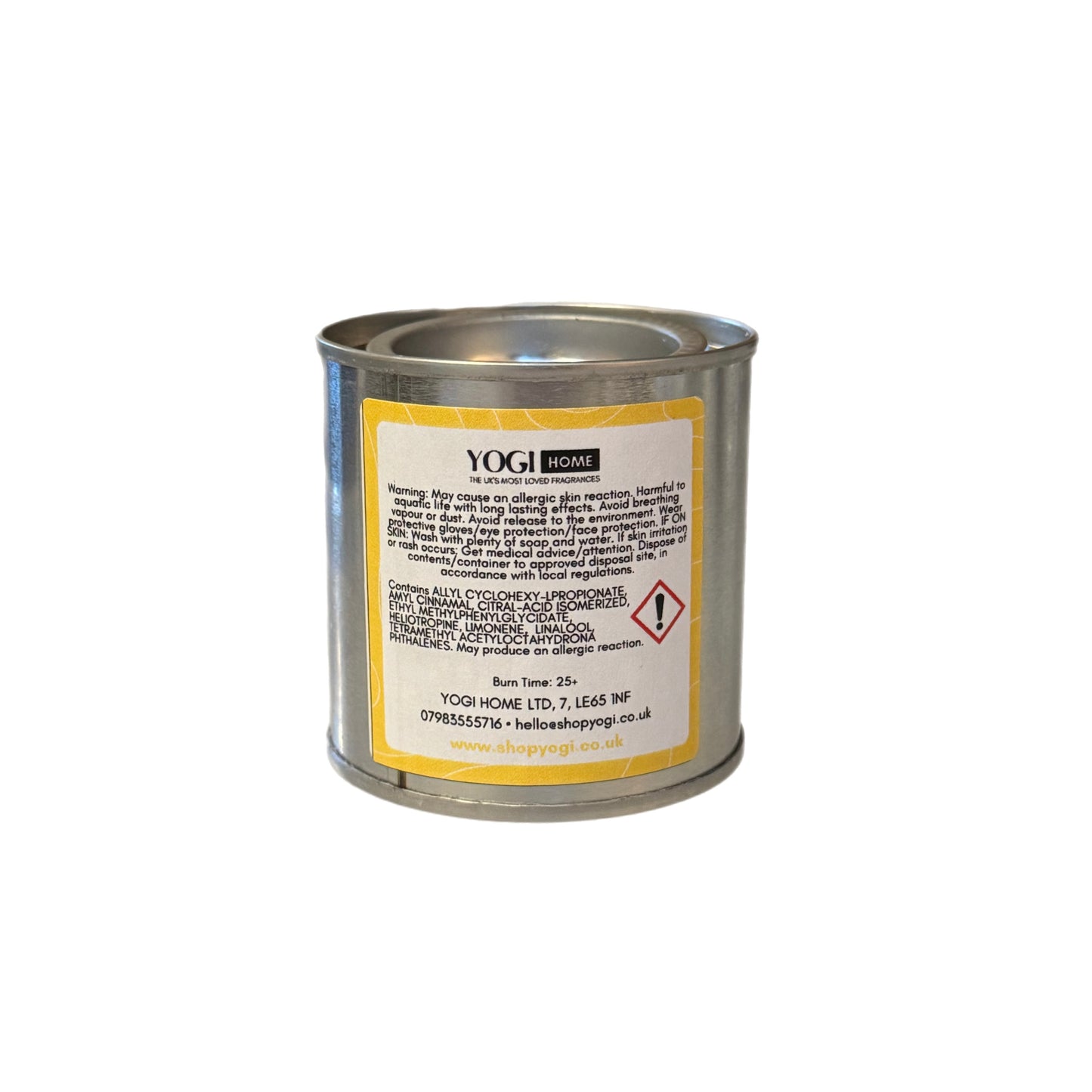 Lemon Sherbet Paint Pot Candle