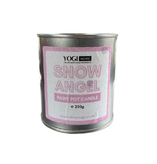 Snow Angel Paint Pot Candle