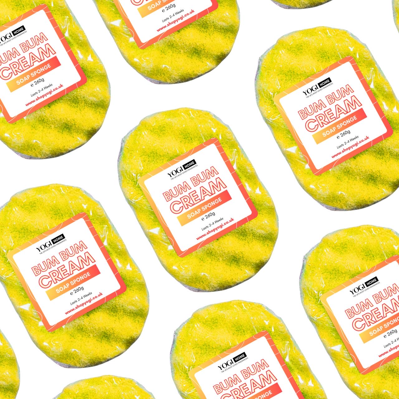 Bum Bum Cream Soap Sponge