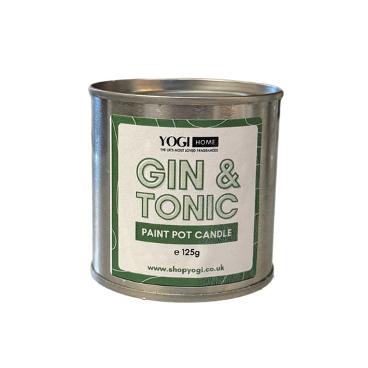 Gin & Tonic Paint Pot Candle