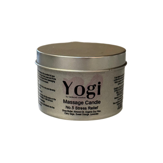 No.5 Stress Relief Massage Candle - 100ml