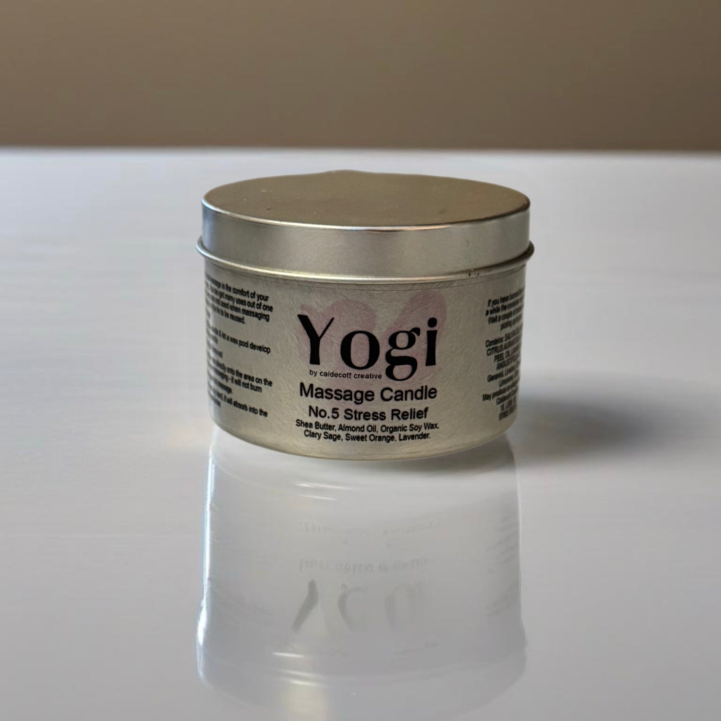 No.5 Stress Relief Massage Candle - 100ml