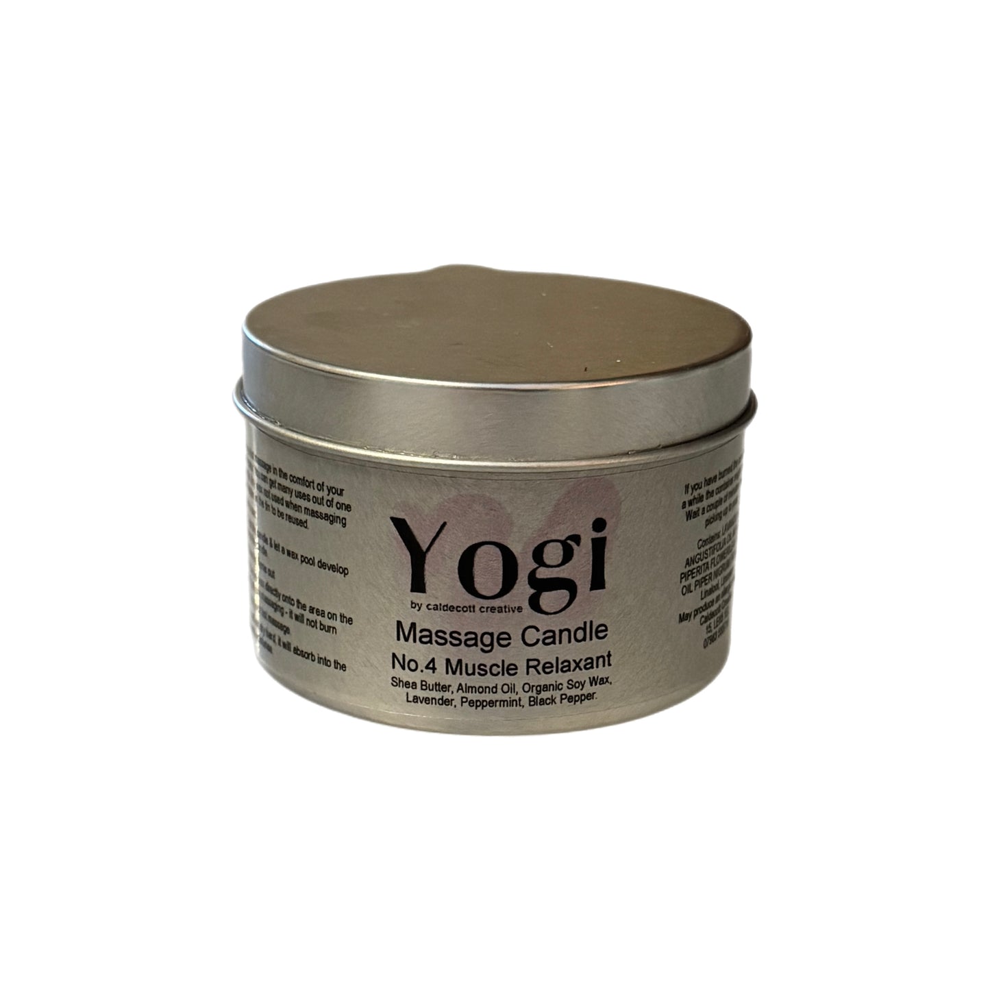 No.4 Muscle Relaxant Massage Candle - 100ml