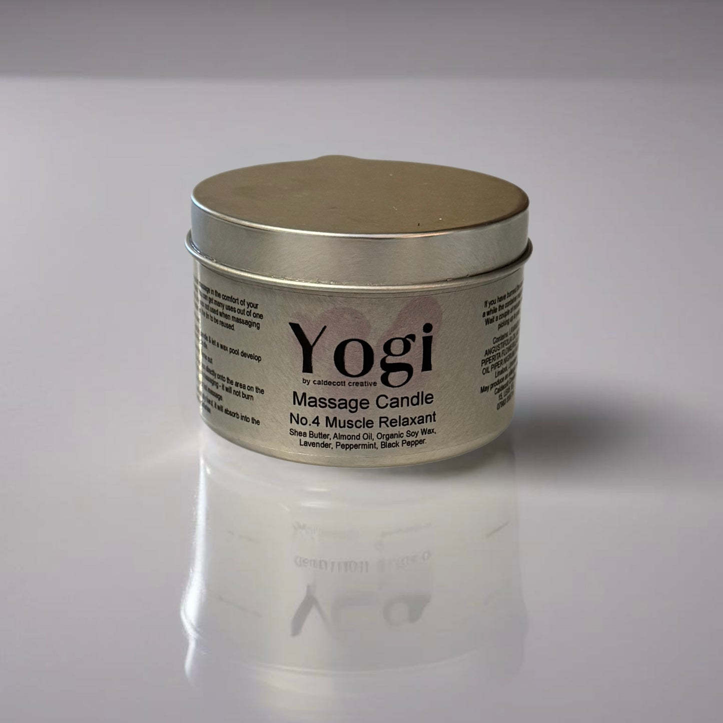 No.4 Muscle Relaxant Massage Candle - 100ml